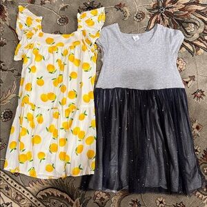 Harpercanyon ,H&M Kids Dress with Lemon Pattern size 5-6